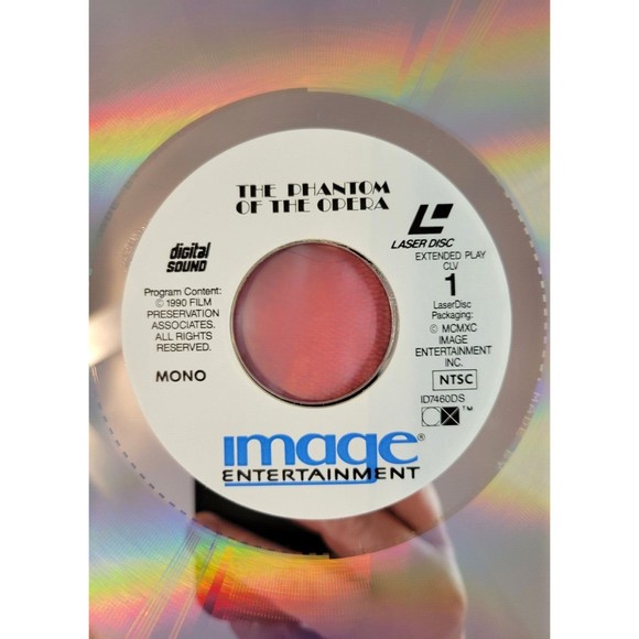 The Phantom of the Opera The Silent Classics Laserdisc LD - Lon Chaney Image Ent - Picture 5 of 6